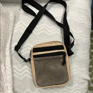 Urban Outfitters Ripstop Utility Sling Bag in Sand NWT